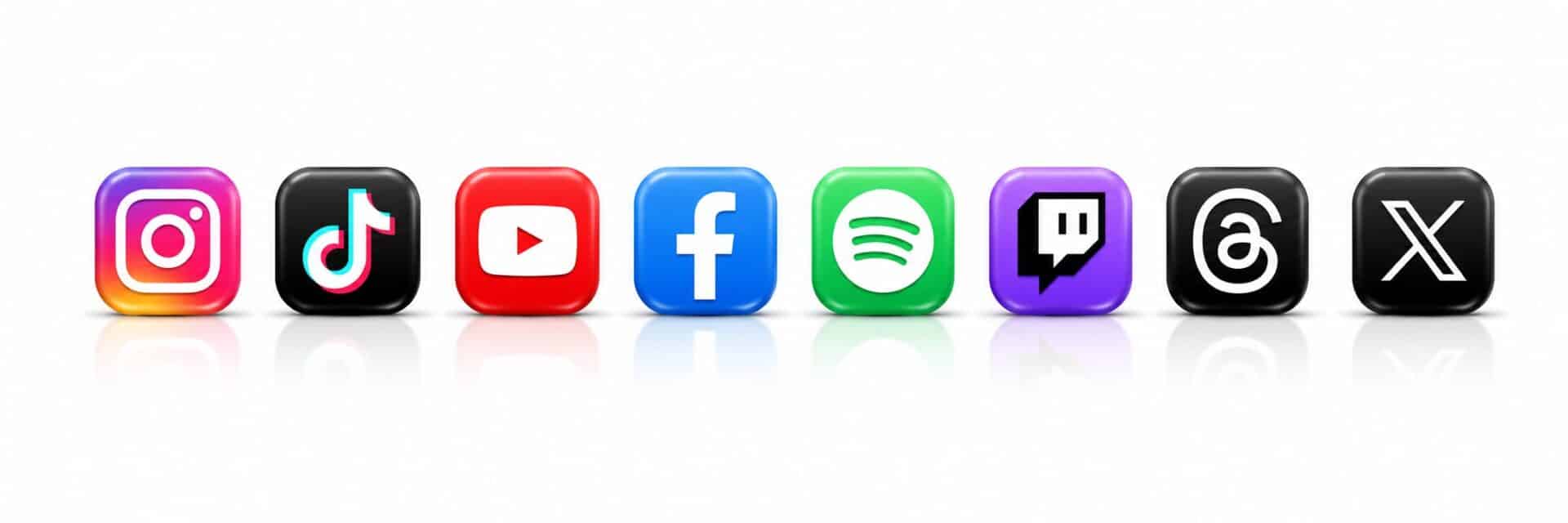 Redes sociales con las que trabaja InfluCheap