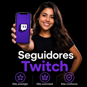 Comprar Seguidores para Twitch 2026