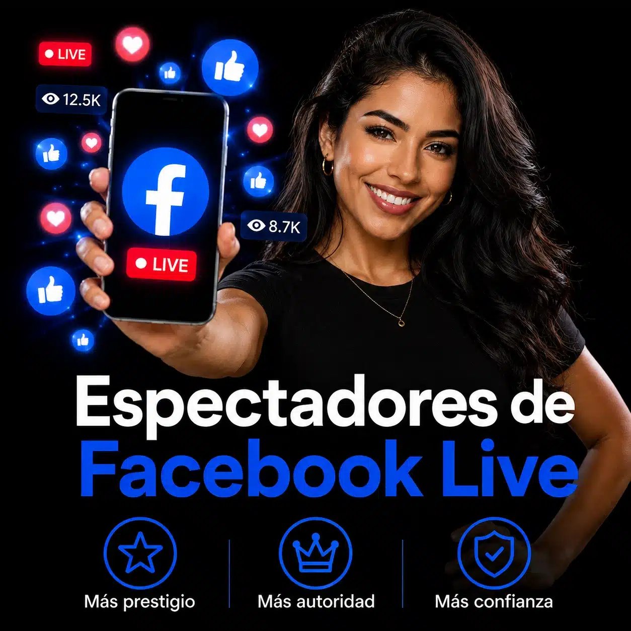 Comprar Espectadores para Facebook Live 2026