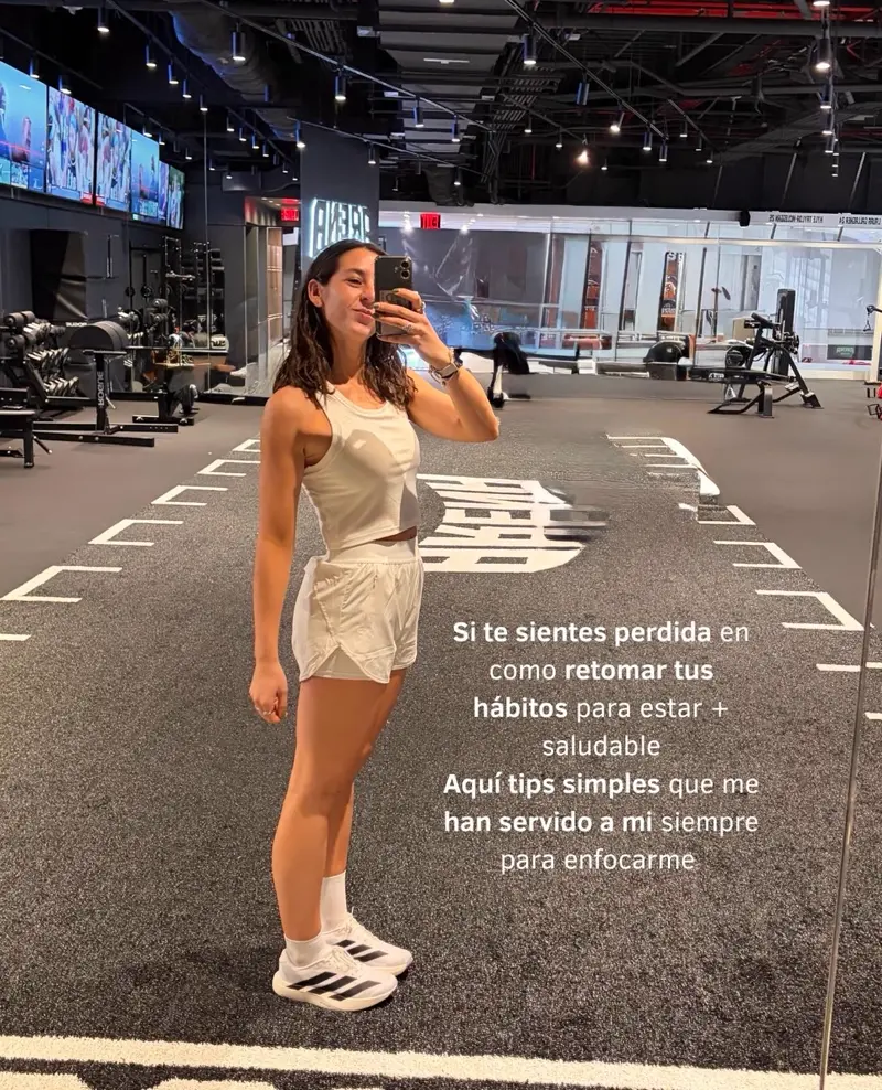 Mica Martini (@coach.micamartini): kine y coach de hábitos que corre 21K